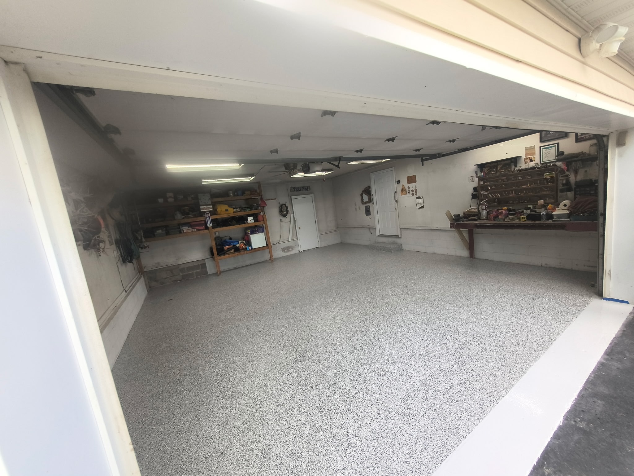 Completed epoxy coating project 6